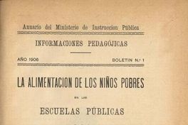 La alimentación de los niños pobres en las escuelas públicas