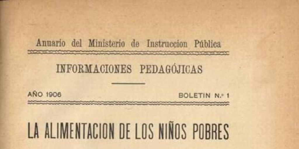 La alimentación de los niños pobres en las escuelas públicas