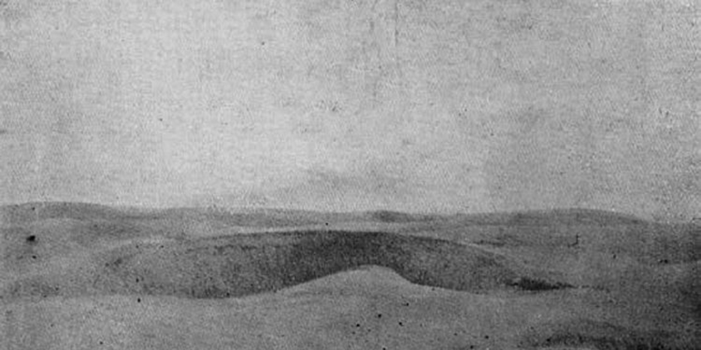 Aspecto general de las dunas de Chanco, ca. 1940