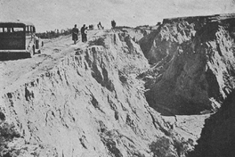 Erosión de barrancos en Cauquenes, ca. 1940