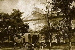 Hospital San Francisco de Borja (Fachada Antigua), hacia 1910