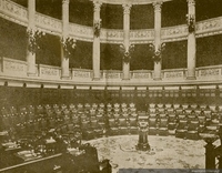 Cámara de Diputados, hacia 1918