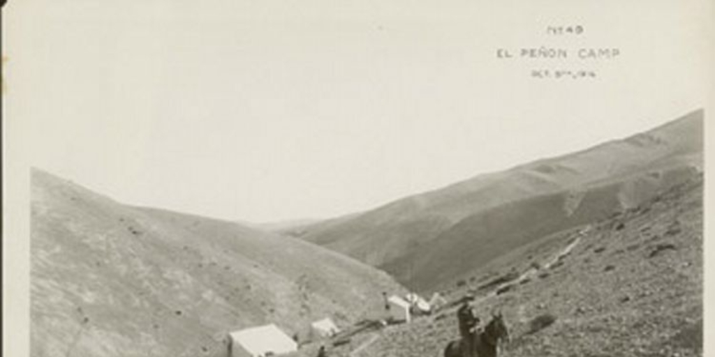 Campamento El Peñón, 1916