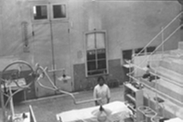 Sala de operaciones del Hospital San Vicente de Paul, ca. 1900