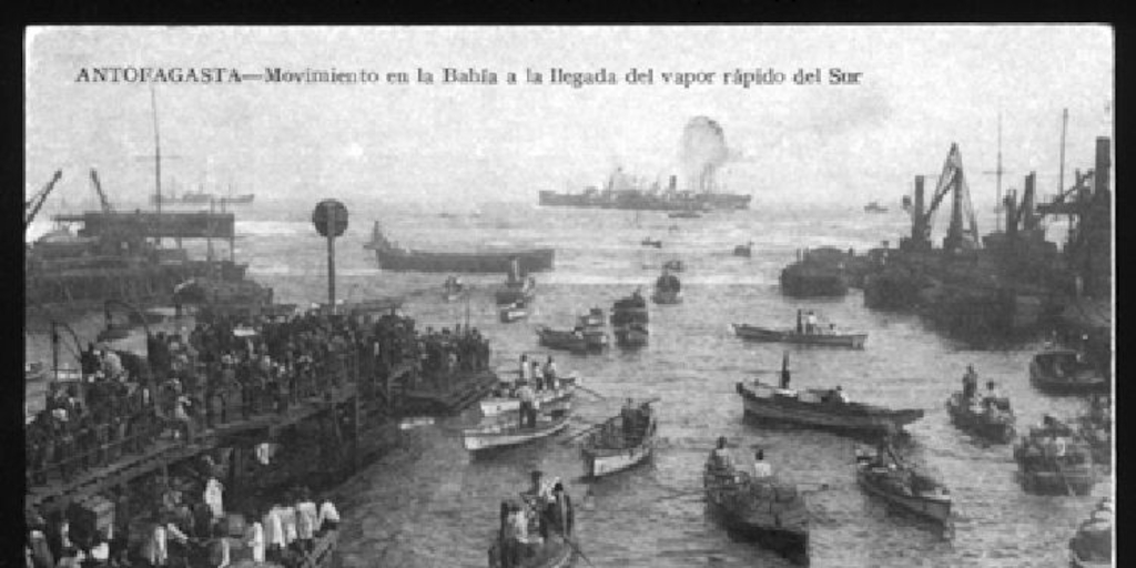 Bahía de Antofagasta, ca. 1920