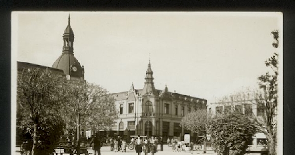 Plaza Aníbal Pinto, Temuco, ca. 1915