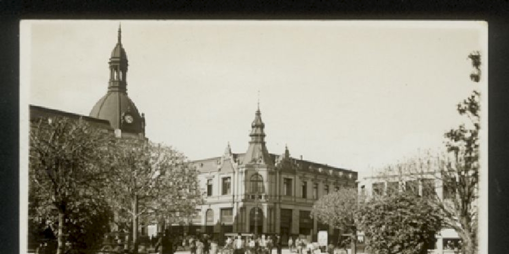 Plaza Aníbal Pinto, Temuco, ca. 1915