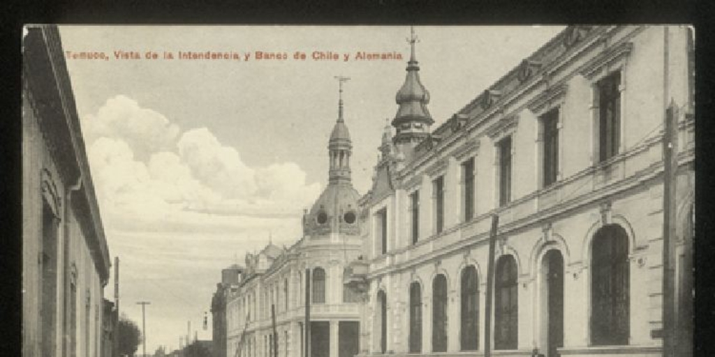 Calle de Temuco, ca. 1918