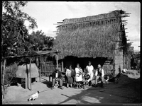Choza en Queronque, Limache, ca. 1930