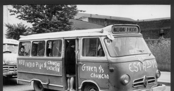 Microbus. Recorrido Millaray / P.Nuevo, ca. 1966