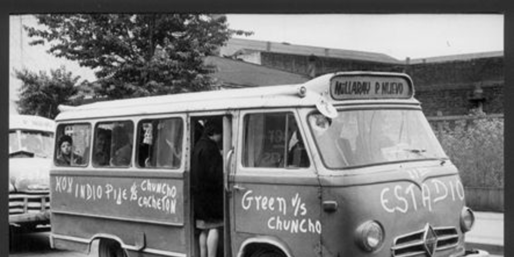 Microbus. Recorrido Millaray / P.Nuevo, ca. 1966