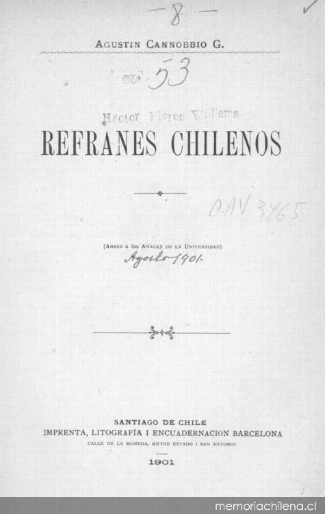 Refranes chilenos