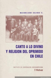 Canto a lo divino y religión popular en Chile hacia 1900