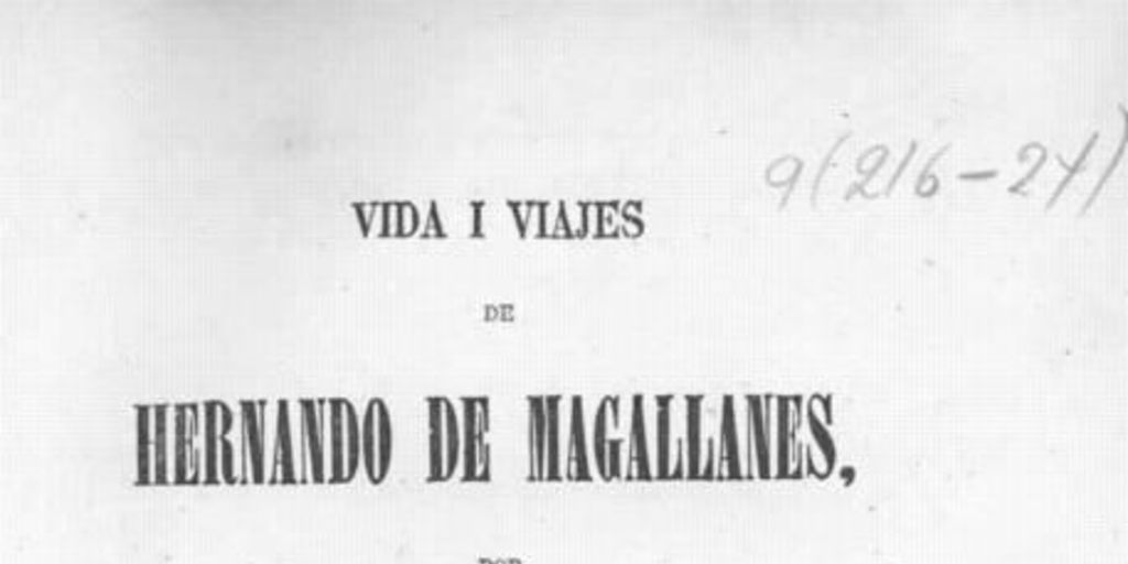 Vida i viajes de Hernando de Magallanes