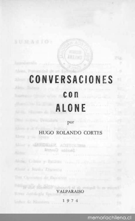 Conversaciones con Alone