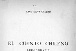El cuento chileno : bibliografía