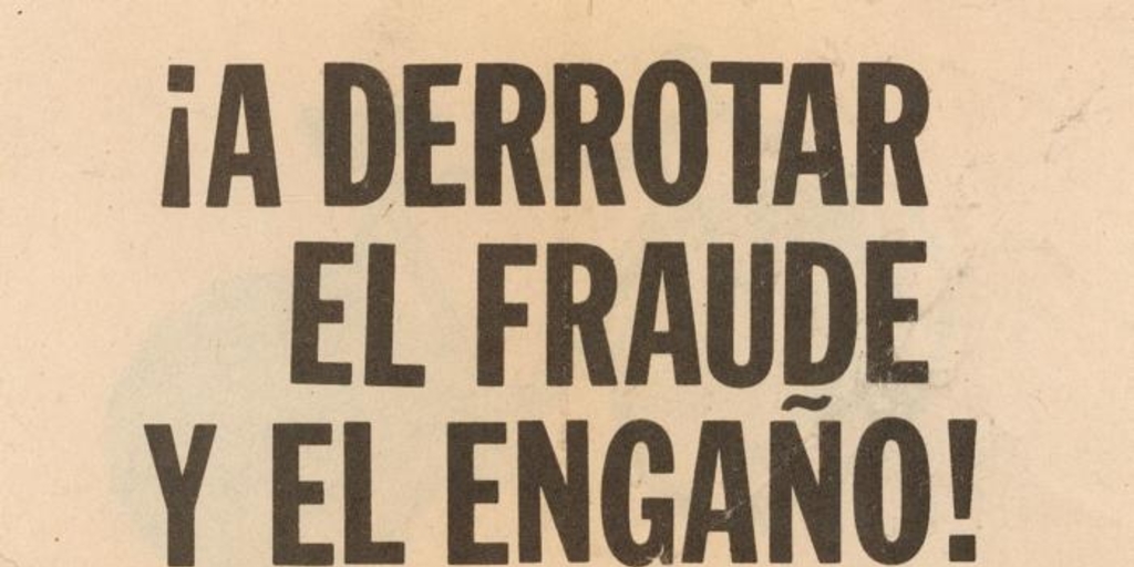 ¡A derrotar el fraude y el engaño!, 1983-1988