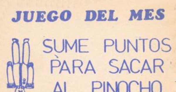 Juego del mes, 1983-1988