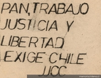Pan, trabajo, justicia y libertad, 1983-1988