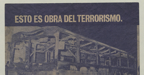 No más terrorismo, 1983-1988