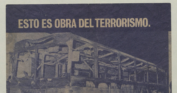 No más terrorismo, 1983-1988