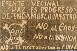 Paz es progreso, 1983-1988