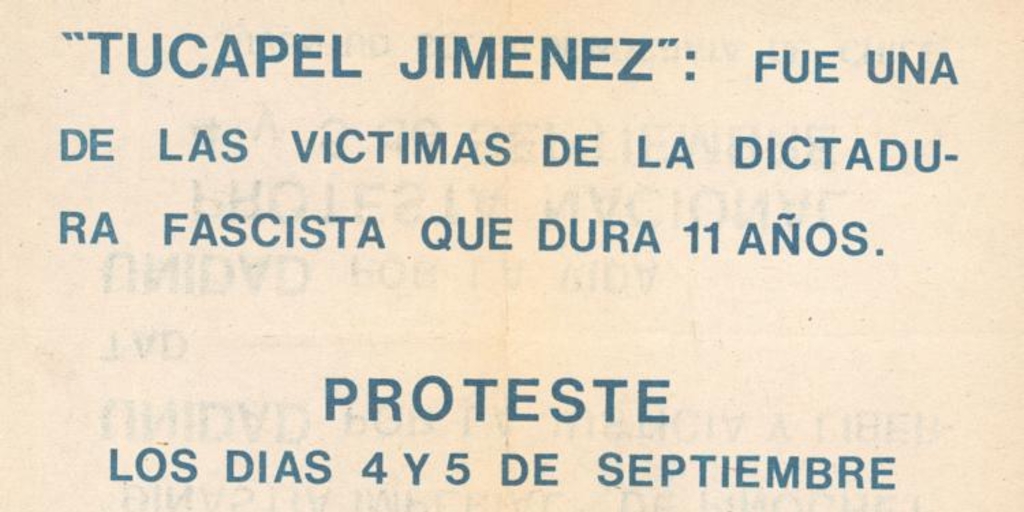 Tucapel Jiménez, 1983-1988