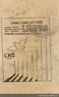 Porque tienen las manos limpias : exigimos su inmediata libertad, 1983-1988