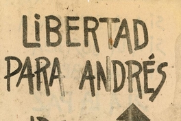 Libertad para Andrés, 1983-1988