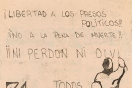 Libertad a los Presos Políticos, 1983-1988