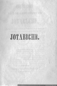 Colección de los artículos de Jotabeche publicados en el Mercurio de Valparaíso, en el Semanario de Santiago i en el Copiapino, desde abril de 1841 hasta septiembre de 1847