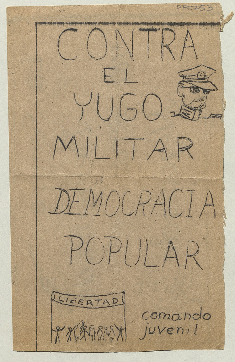 La sangre derramada no será negociada, 1983-1988