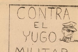 Contra el yugo militar, 1983-1988