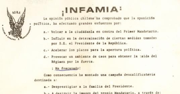 ¡Infamia!, 1983-1988