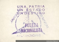 Una patria, un Estado, un destino, 1983-1988