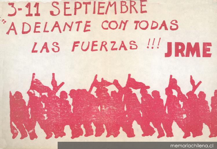 3-11 septiembre : adelante con todas las fuerzas, 1983-1988