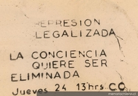 Represión Legalizada, 1983-1988
