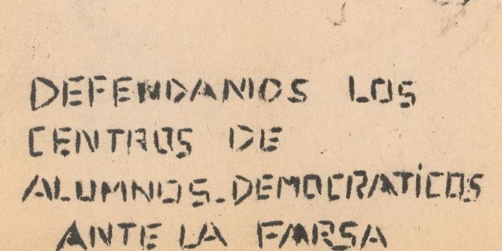 Defendamos los Centros de Alumnos democráticos, 1983-1988