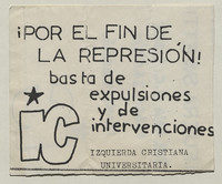 Por el fin de la represión, 1983-1988