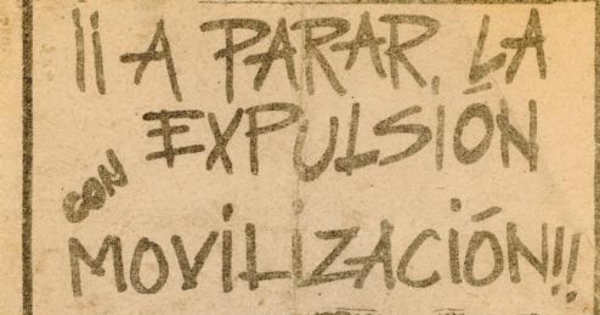 A parar la expulsión, 1983-1988