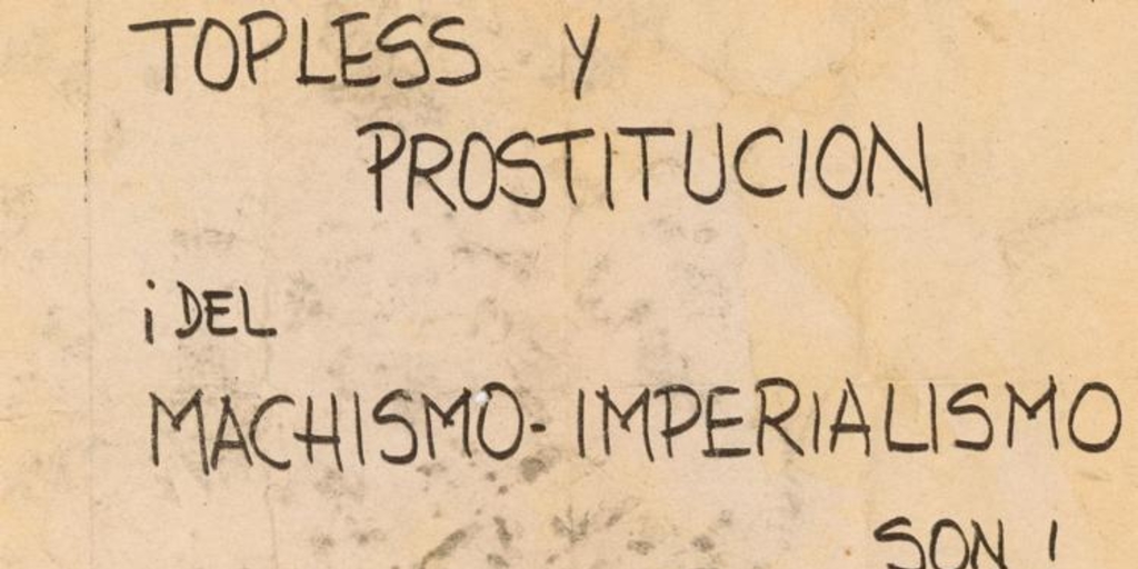Topless y prostitución, 1983-1988