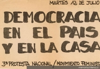 Democracia en el país y en la casa, 1983-1988