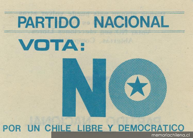 Por un Chile libre y democrático, 1988