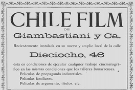 Chile Film de Giambastiani y Ca., Dieciocho 46