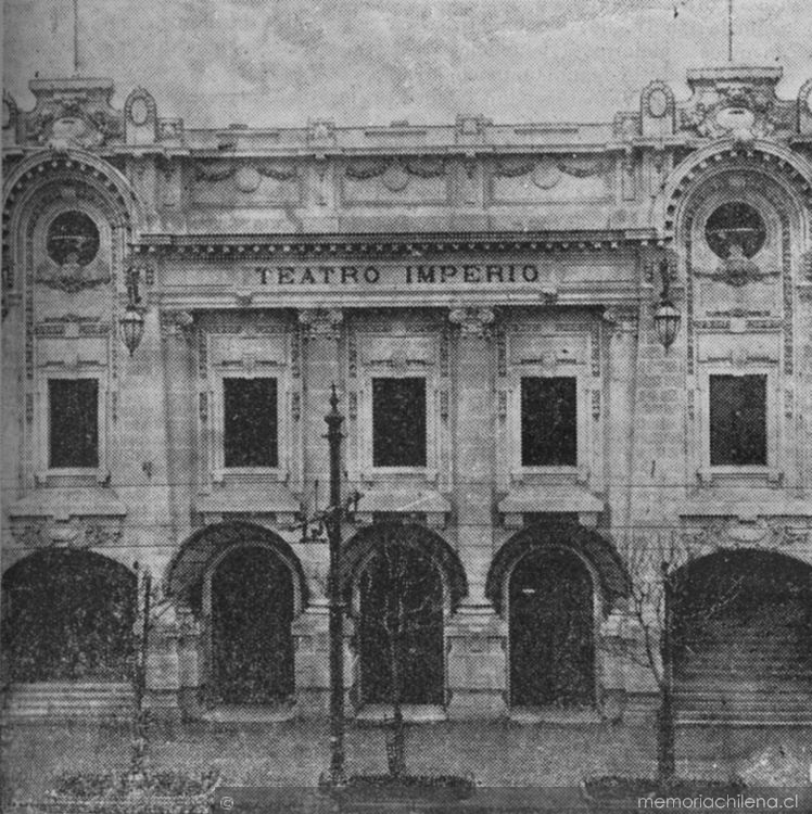 El Teatro Imperio de Valparaíso, 1922