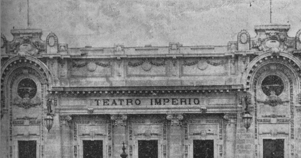 El Teatro Imperio de Valparaíso, 1922