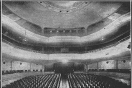 Interior del Teatro Imperio de Valparaíso, 1922