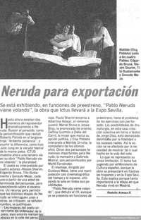 Neruda para exportación