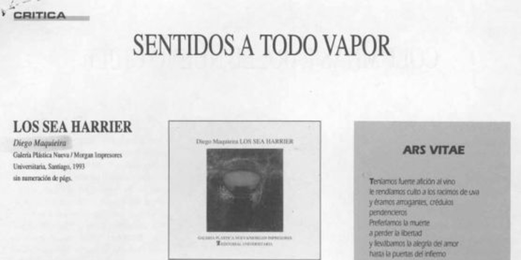 Sentidos a todo vapor