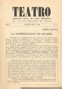Teatro : nº 2, marzo-abril de 1946